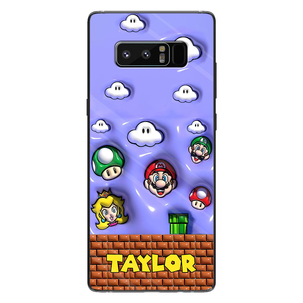 I Level Up - Personalized Super Plumber Phone Case