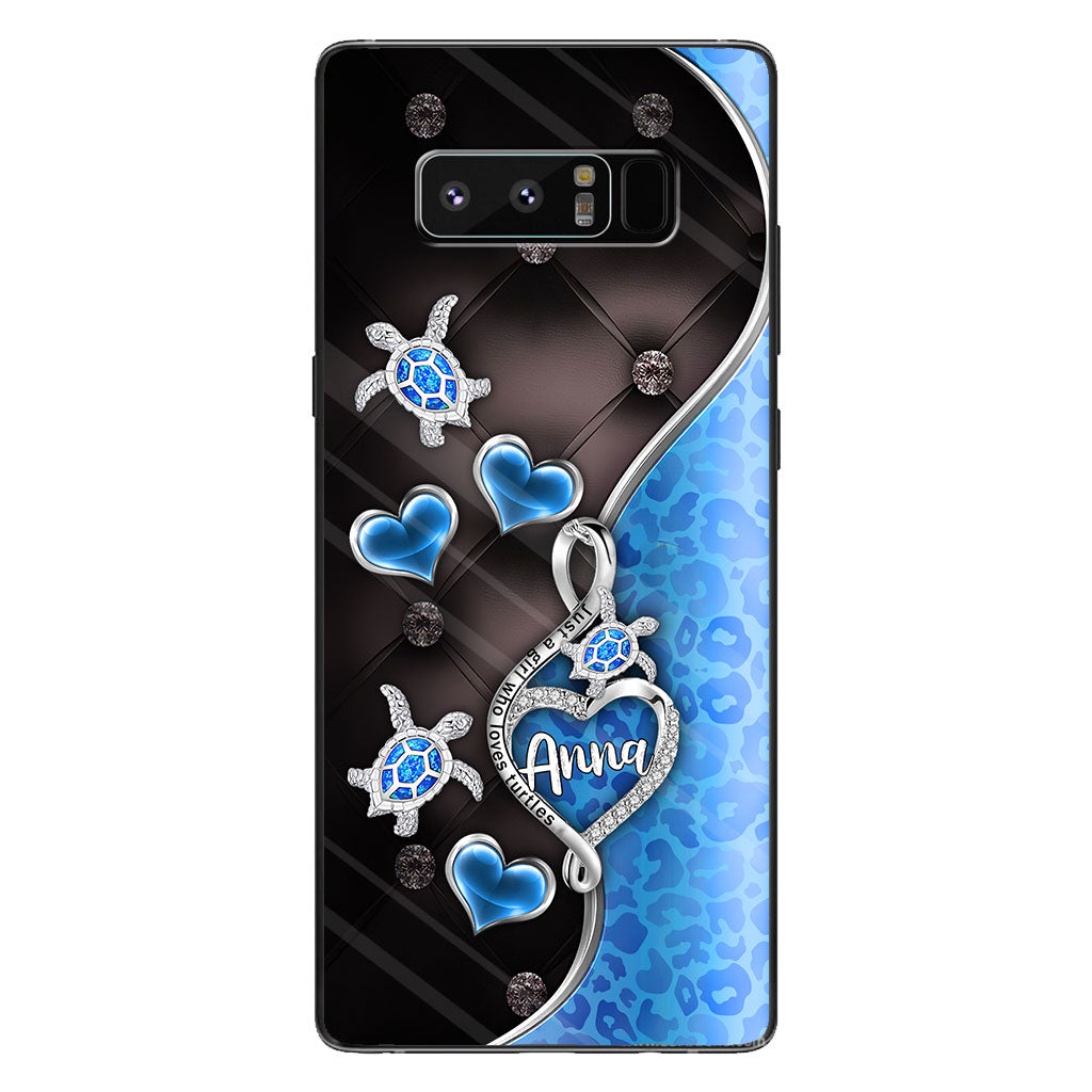 Just A Girl Who Loves Turtles - Personalized Phone Case