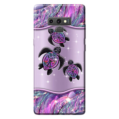 Purple Turtle - Aboriginal Australian Personalized Phone Case