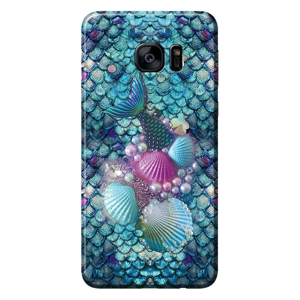 Salty Lil Beach - Mermaid Personalized 3D Pattern Print Phone Case