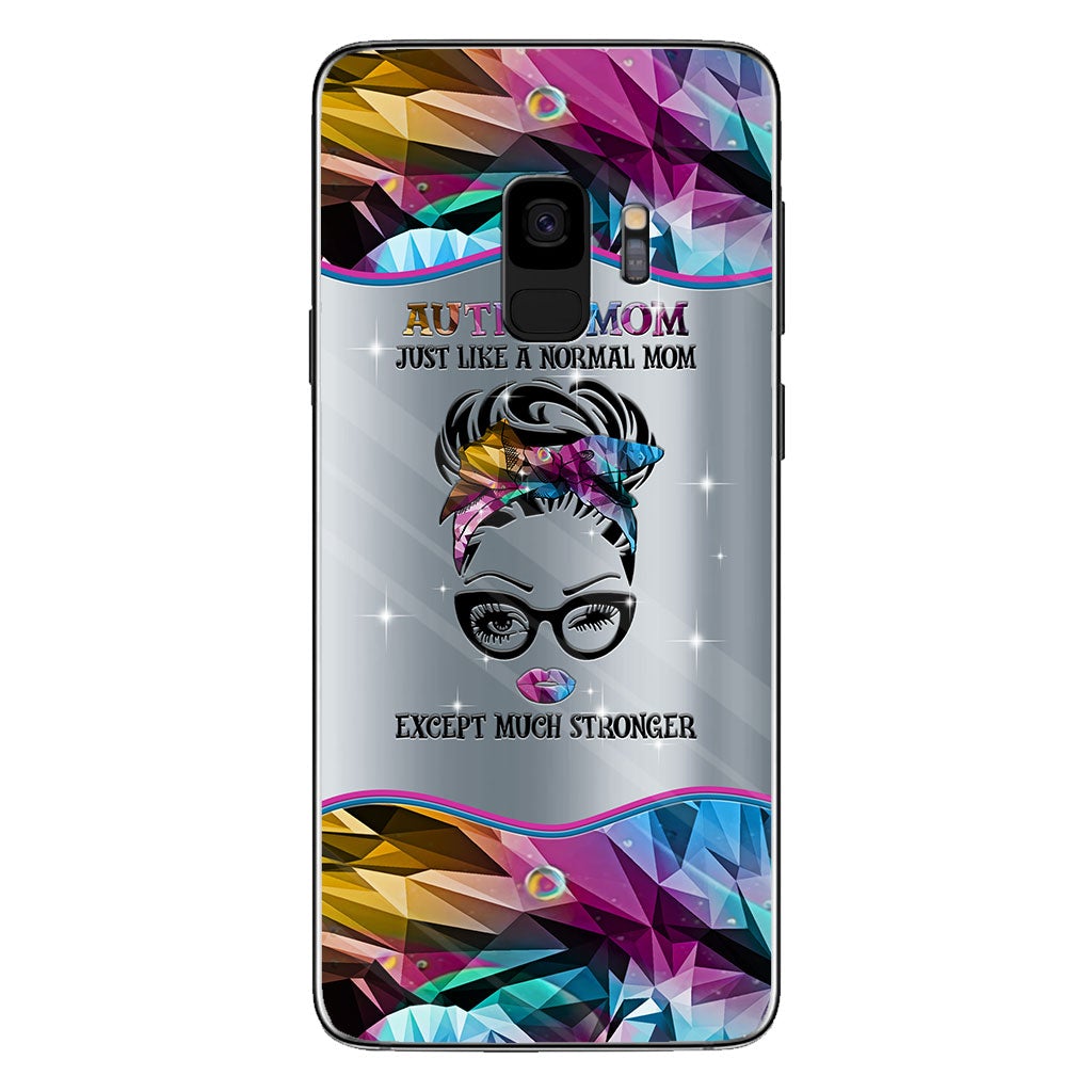 Much Stronger - Autism Awareness Personalized Phone Case