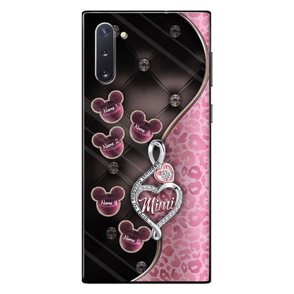 Happiest Grandma On Earth Rose Gold - Personalized Mother's Day Phone Case