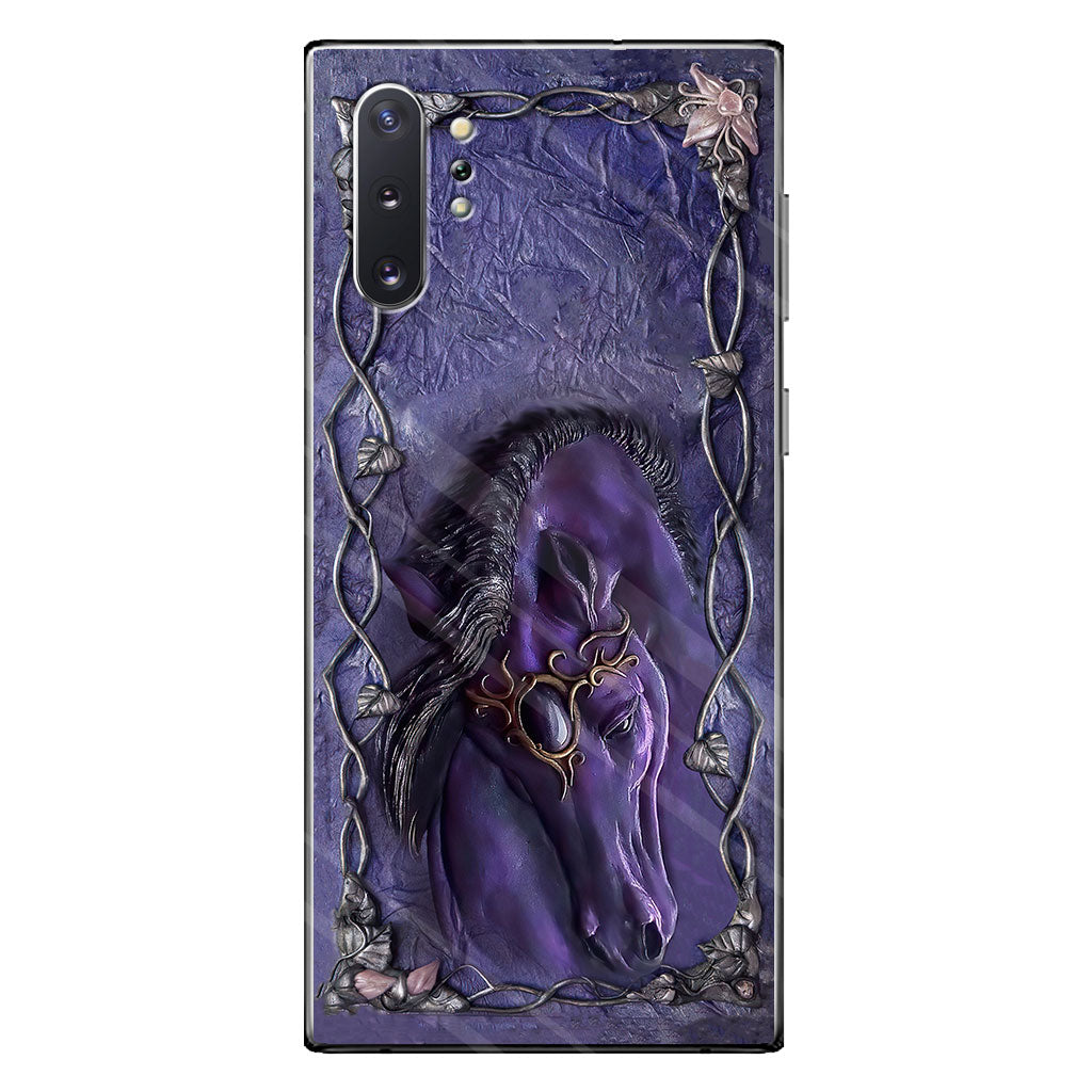 Love Horses - Phone Case With 3D Pattern Print