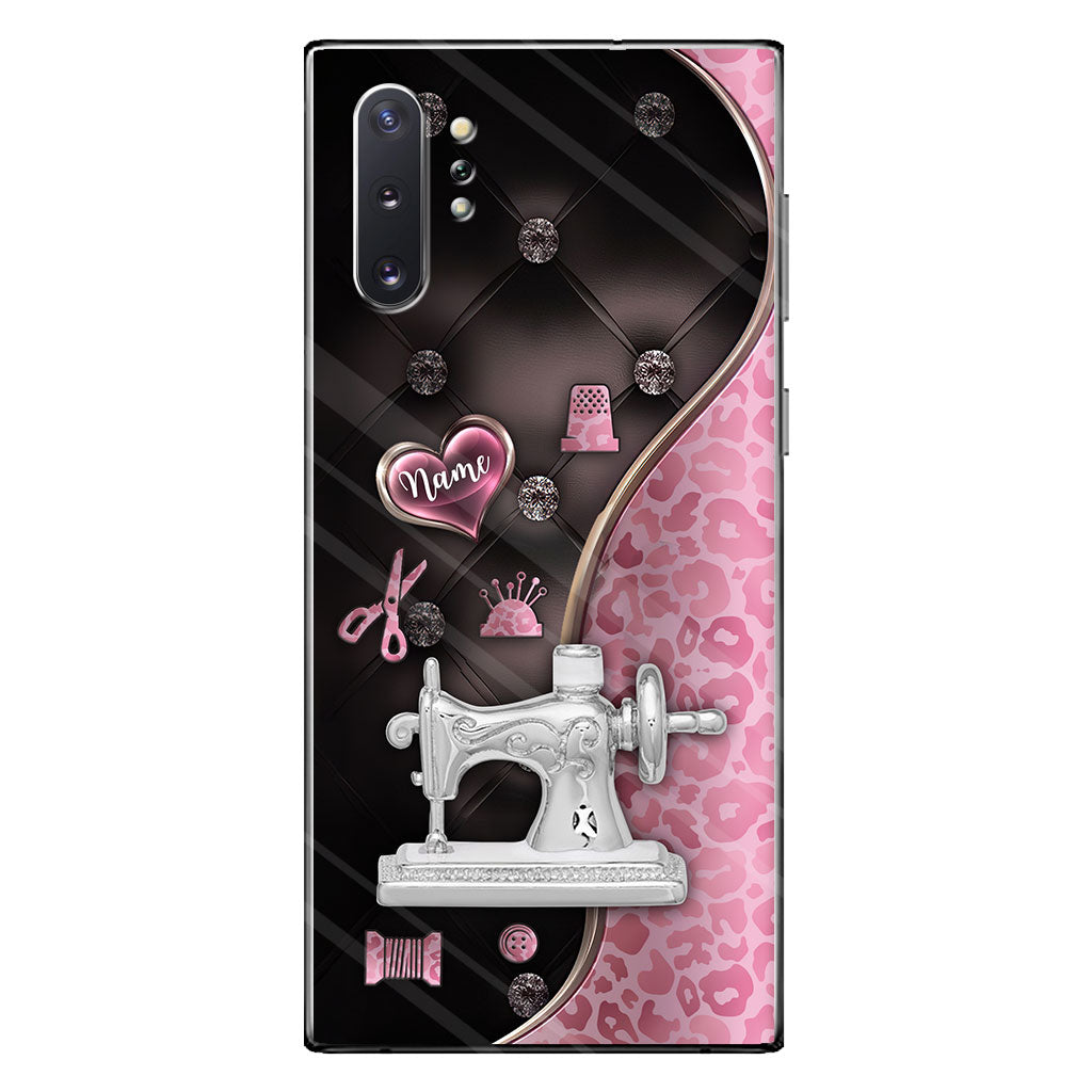 Love Sewing - Personalized Sewing Phone Case