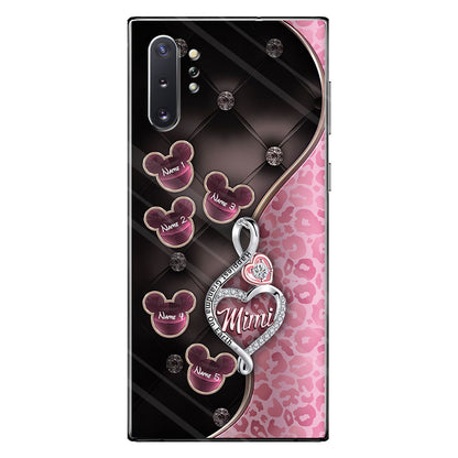 Happiest Grandma On Earth Rose Gold - Personalized Mother's Day Phone Case