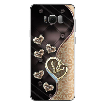 I Love You To The Moon And Back - Personalized Mother's Day Horse Phone Case