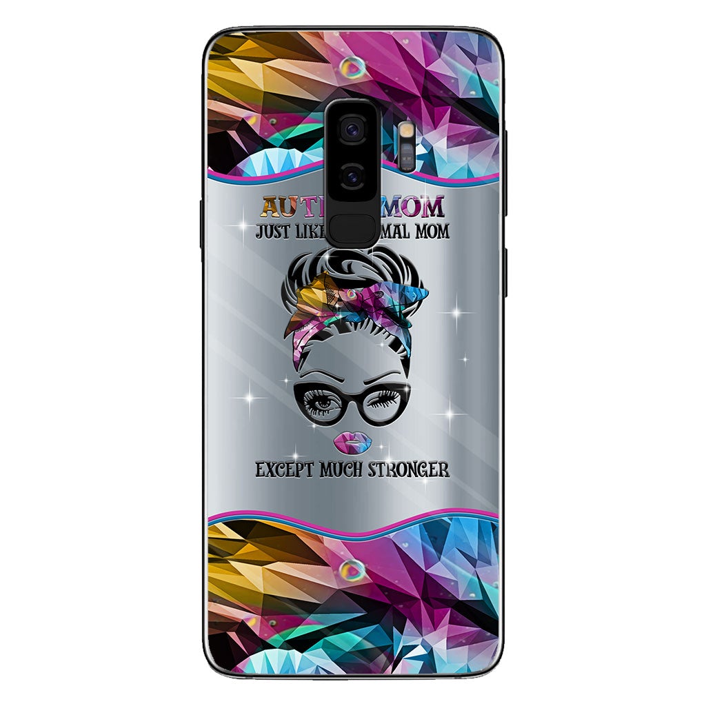 Much Stronger - Autism Awareness Personalized Phone Case