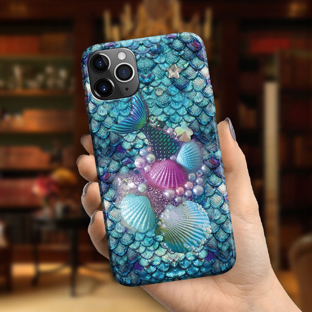 Salty Lil Beach - Mermaid Personalized 3D Pattern Print Phone Case