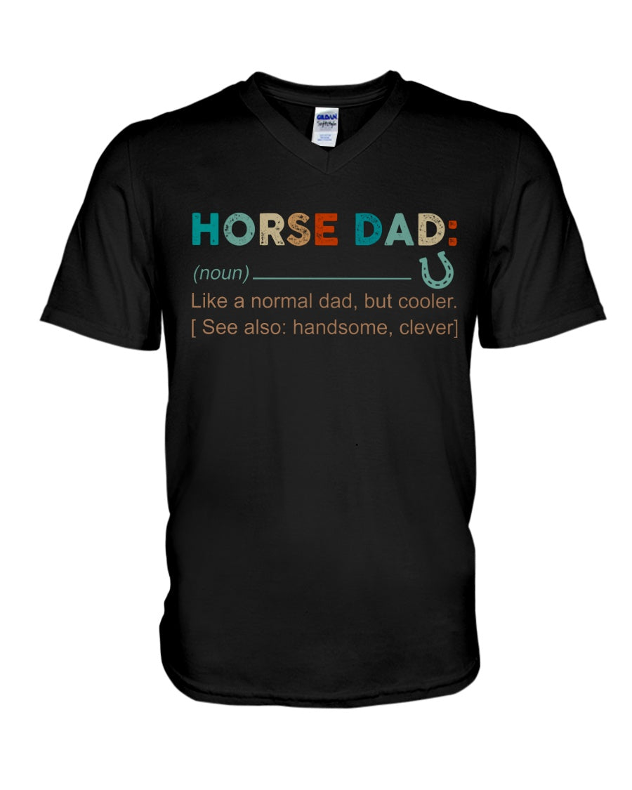 Noun Definition Of Horse Dad - Horse T-shirt and Hoodie 0921