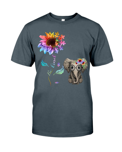 Elephant Be Kind - Autism Awareness T-shirt and Hoodie 0520