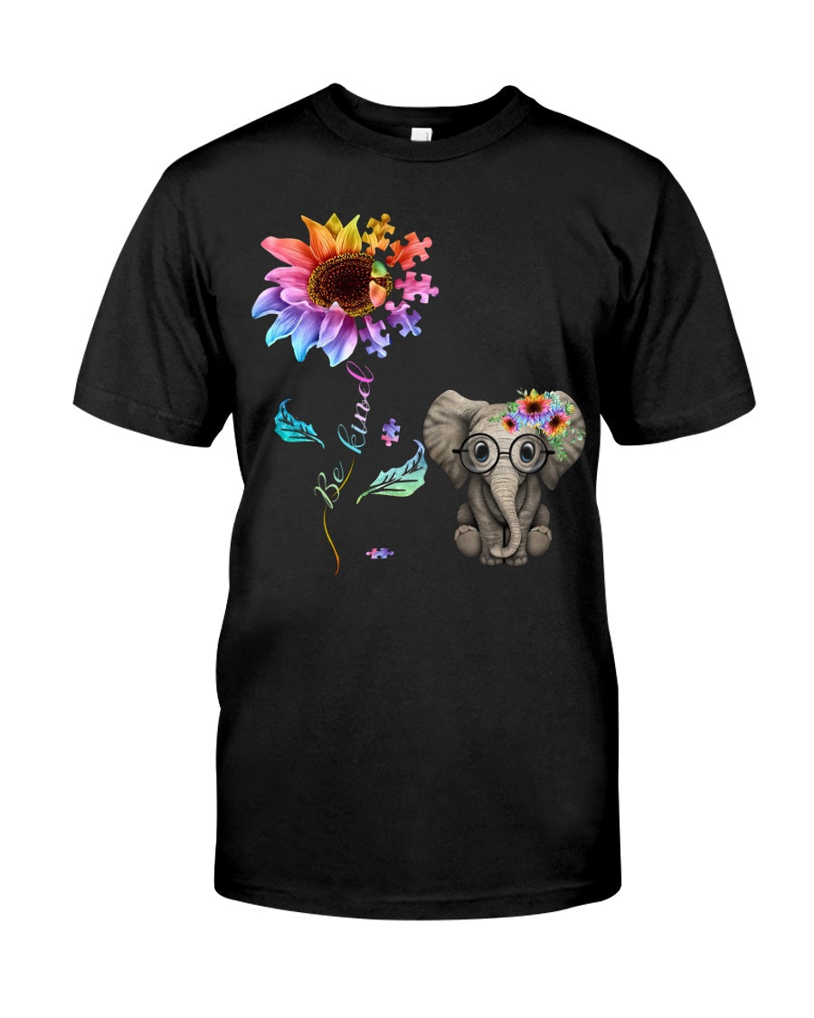 Elephant Be Kind - Autism Awareness T-shirt and Hoodie 0520