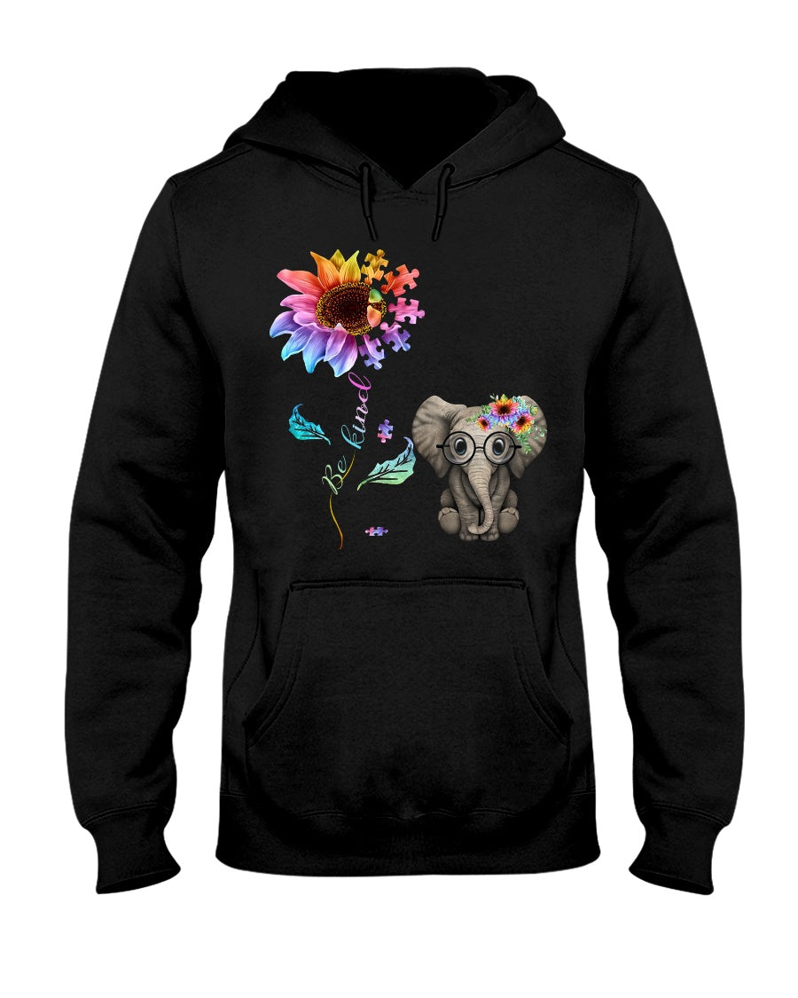 Elephant Be Kind - Autism Awareness T-shirt and Hoodie 0520