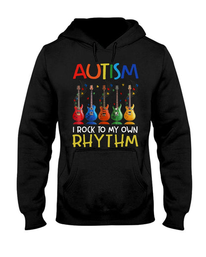 Autism I Rock To My Own Rhythm - Autism Awareness T-shirt and Hoodie 0921