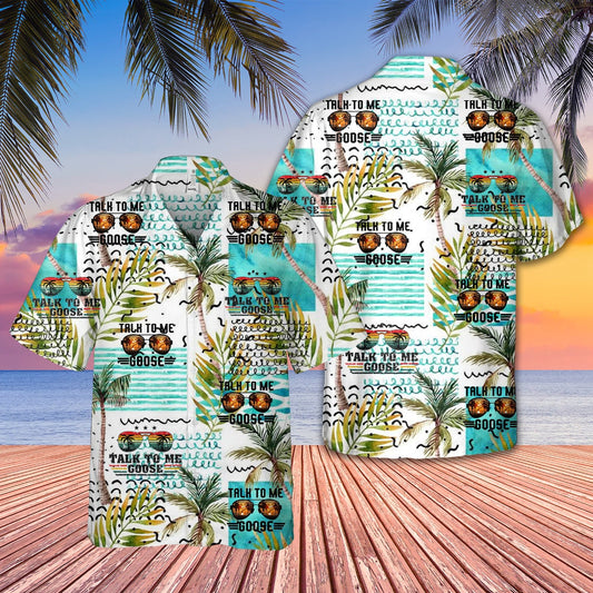 Talk To Me Top Gun Hawaiian Shirt